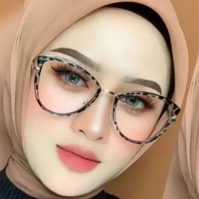 KACAMATA CAT EYE 8506 PAKET LENGKAP
