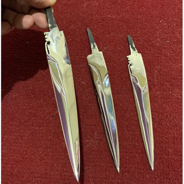 BILAH RAJA TUMPANG RAJA BAGALONG PISAWAN PISAU DAPUR PISAU BUAH KHAS KALIMANTAN