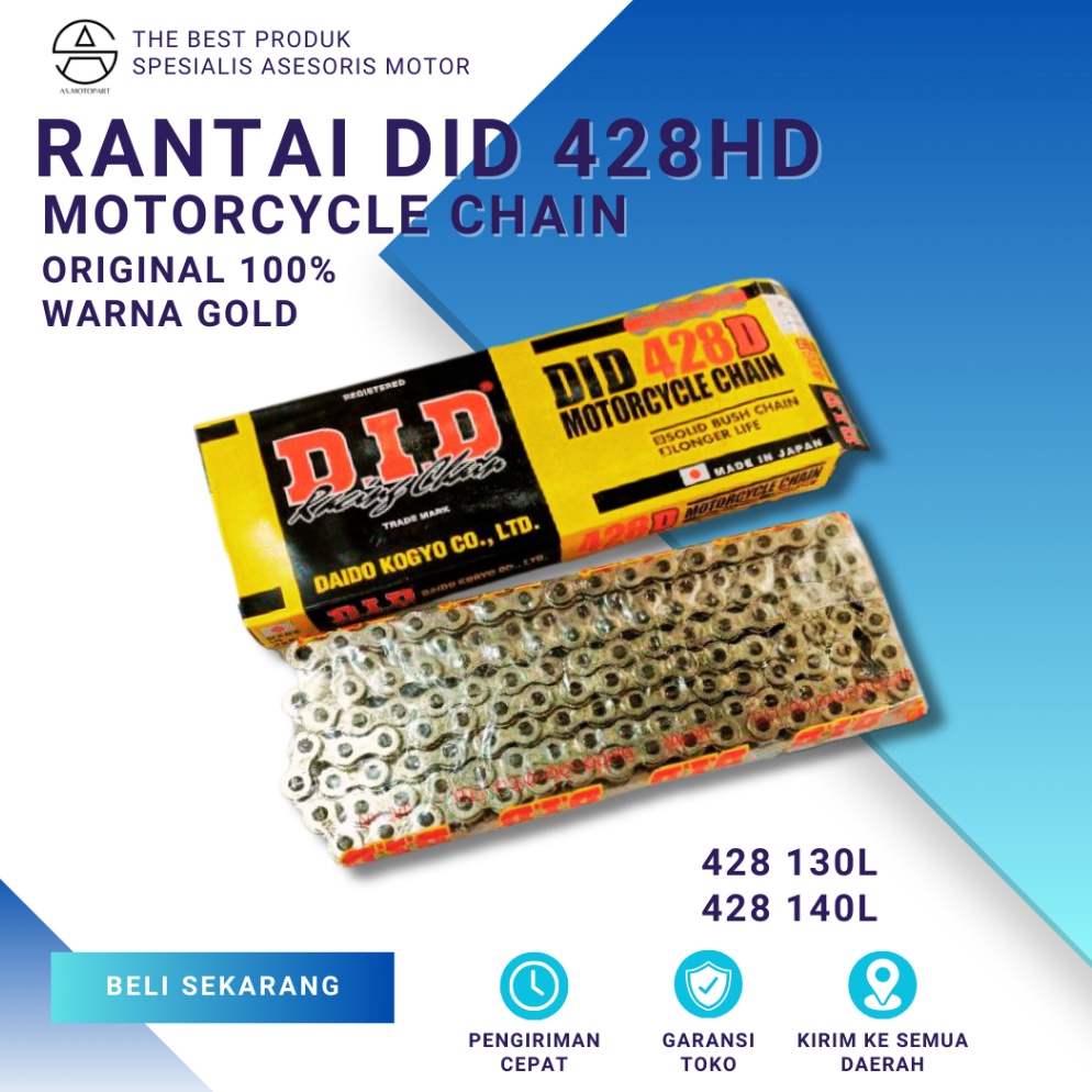 KODE F3R RANTE 428 GOLD DID HSBT RANTAI DID 428 RANTAI GOLD 428 RANTAI GOLD RANTAI GOLD DID 428 13 1