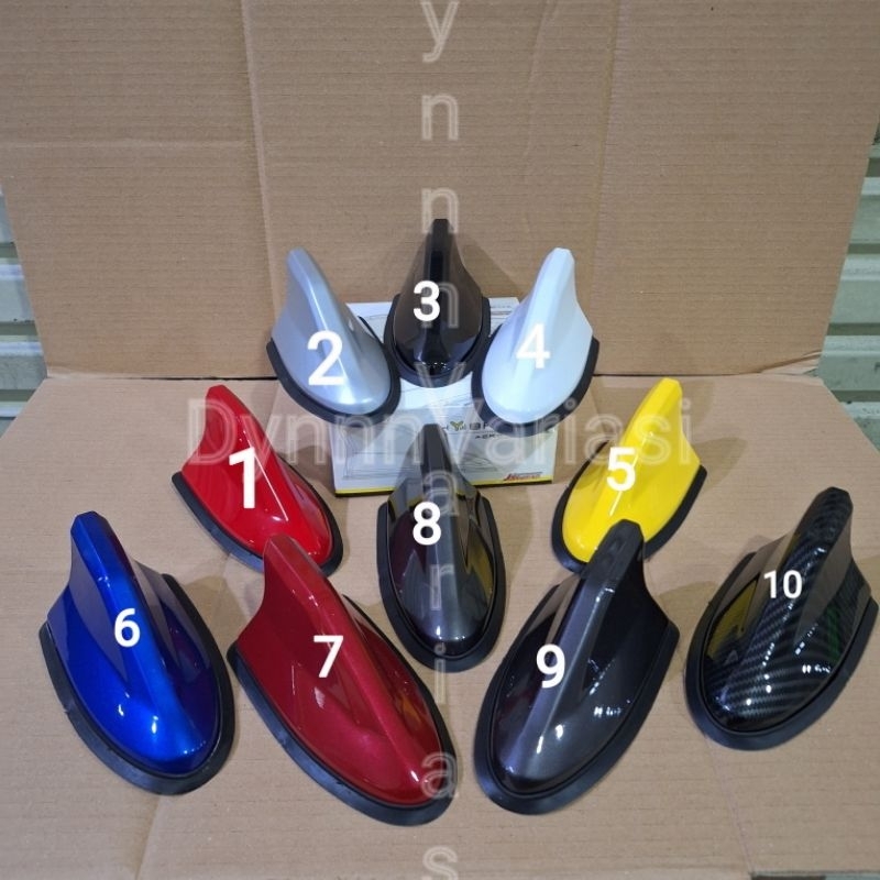 Antena Radio sirip Hiu Hybrid mobil New Ayla Xenia Sigra Sirion Terios