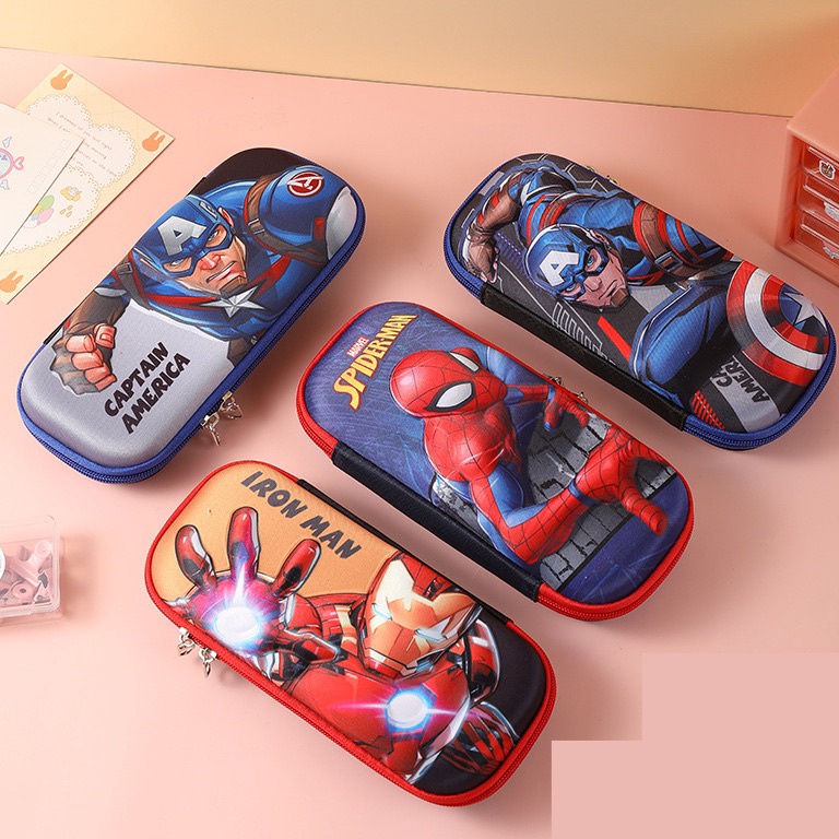 

KODE F53D Kotak Pensil Hard Case Anak Lakilaki Karakter Super Hero Marvel