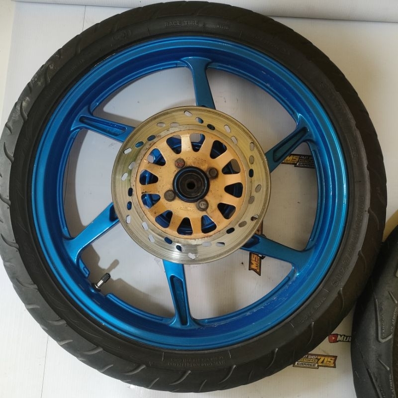 velg satria 2tak double disk