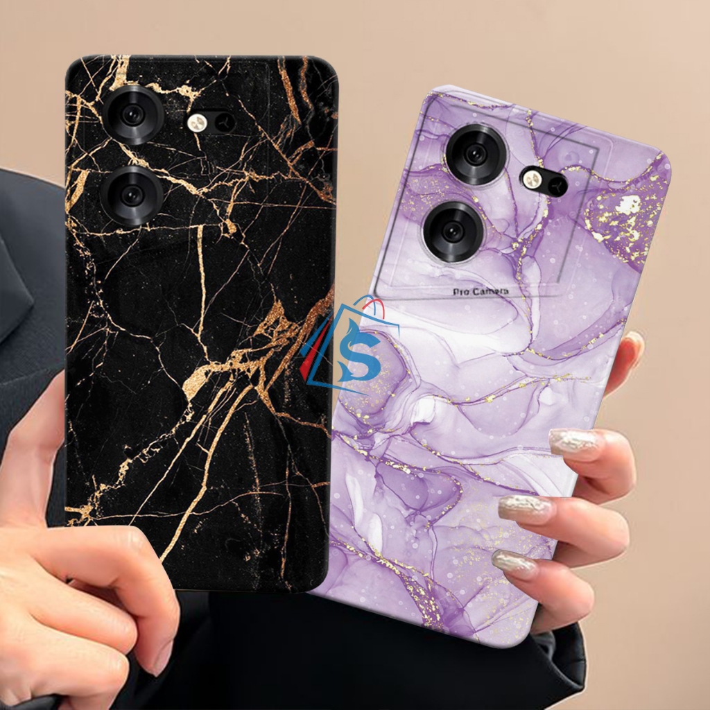 [SHARK CASE] Softcase TECNO POVA 5/TECNO POVA 5 PRO Motif Marble - Casing Tecno Pova - Cesing Hp - C