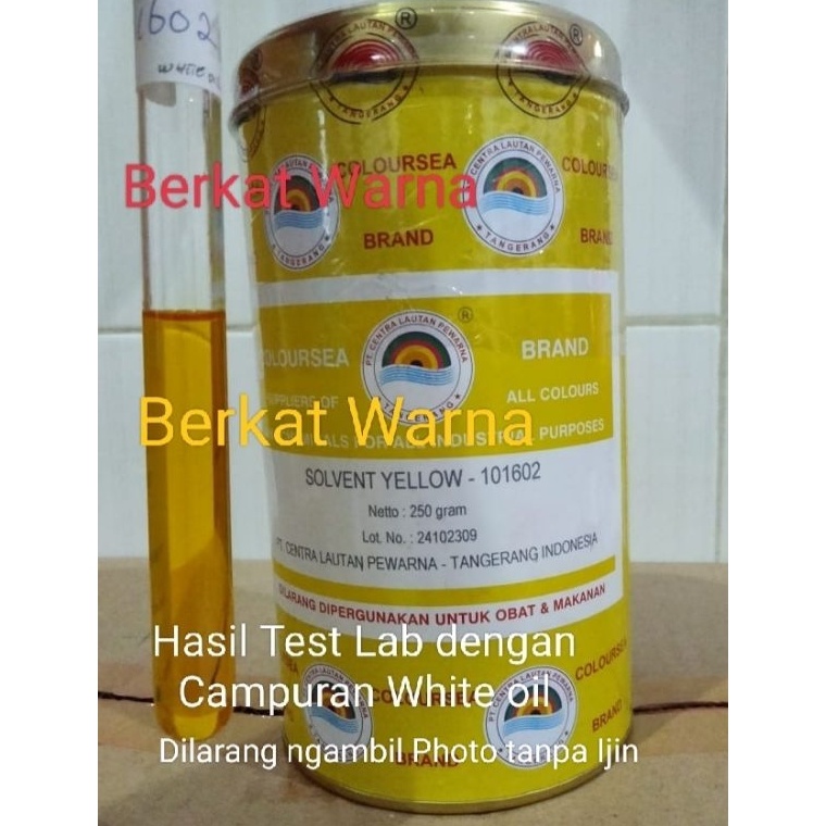 

KODE S73V Pewarna Minyak Solvent Yellow 1162 Coloursea Powder