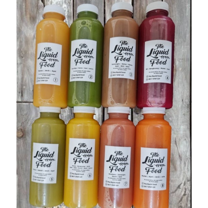 

Juice Detox 4 Hari (32 botol @250 ml)