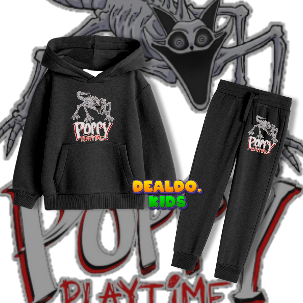 Stelan Hoodie Jogger anak Poppy Playtime / Stelan Hoodie Jogger anak Poppy Playtime