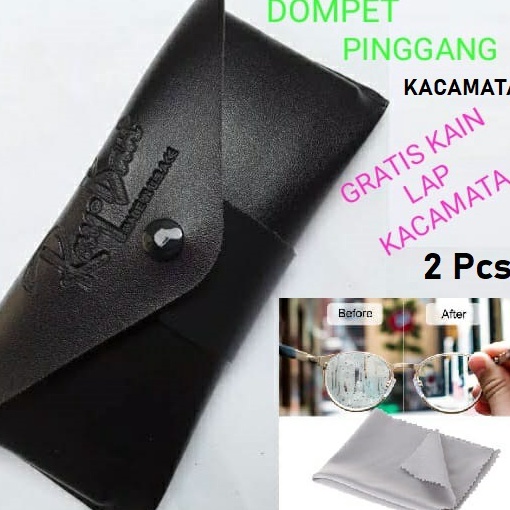 Terlaris Tempat Kacamata Ikat Pinggang BL Dompet Kacamata BL RAY BAN Aksesoris Kaca Mata tempat kaca