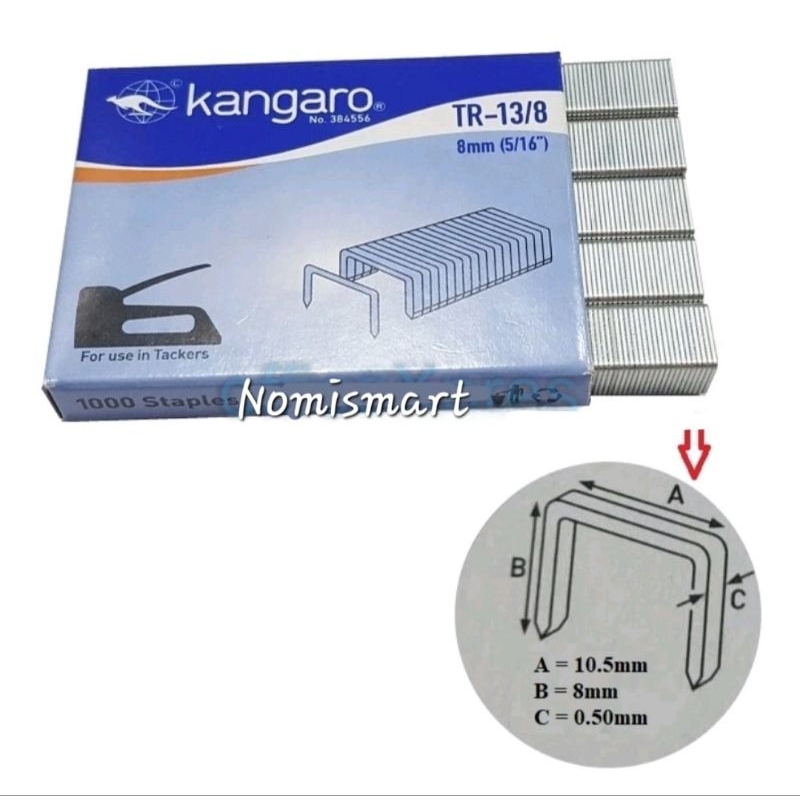 

Isi Necis / Staples Tembak Kangaro TR 13/8
