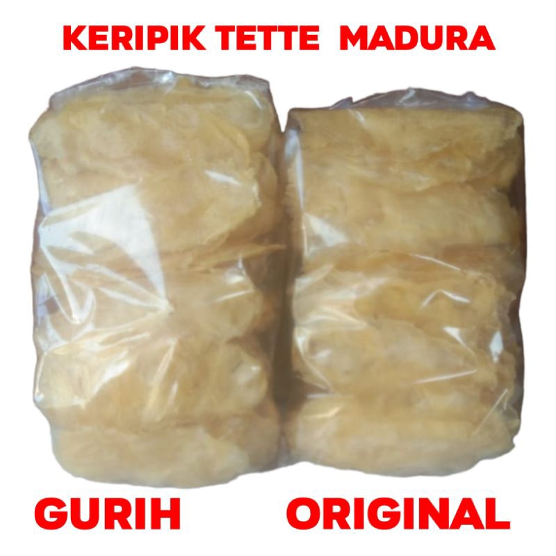 

Keripik Tette Gurih Khas Madura 100 Pcs