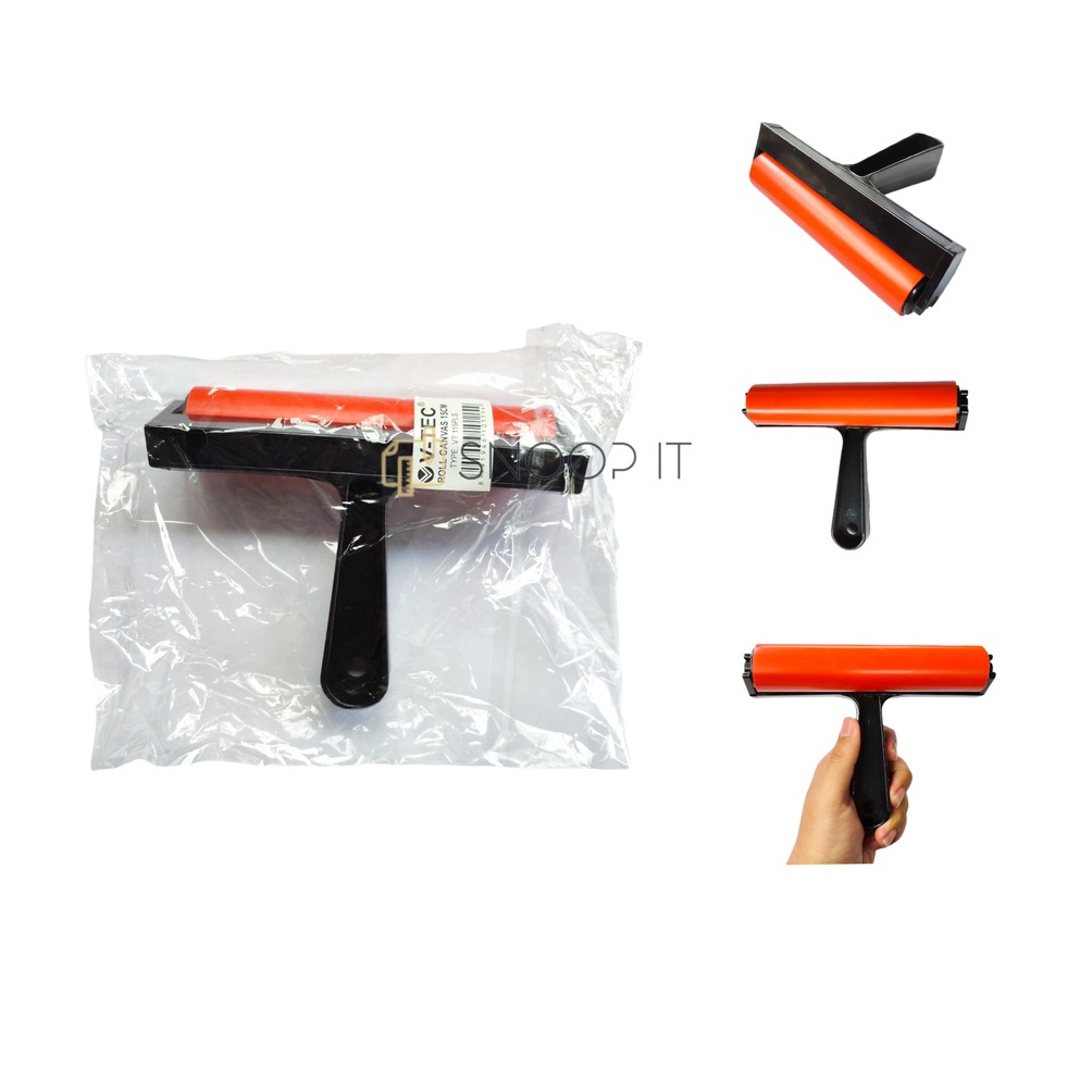 

KODE B27B VTec Roller Rubber Plastik VT115PLS 15 cm Vtec Roll Lukis Bahan Plastik Roll Untuk Melukis VTec 15 cm SHSNP
