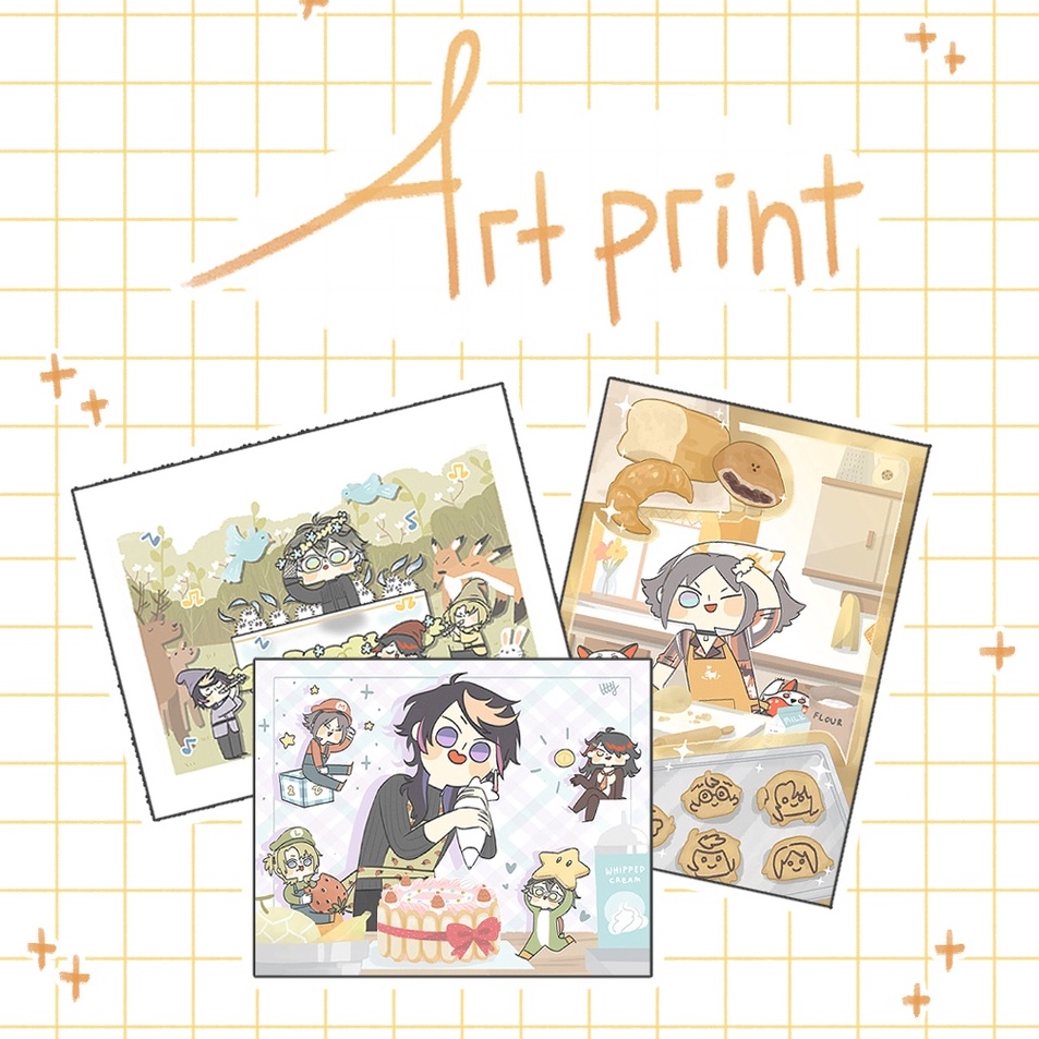 

Dijual Murah Art Print A6 Kecil iem Nijisanji