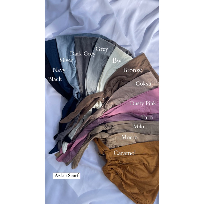 Inner Turkish “ azkia scarf “