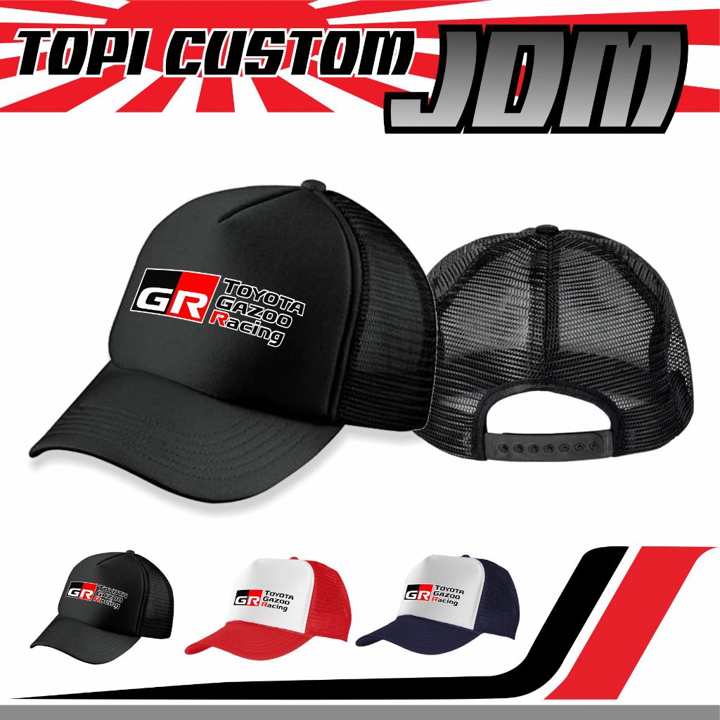 Topi distro custom toyota gazoo racing