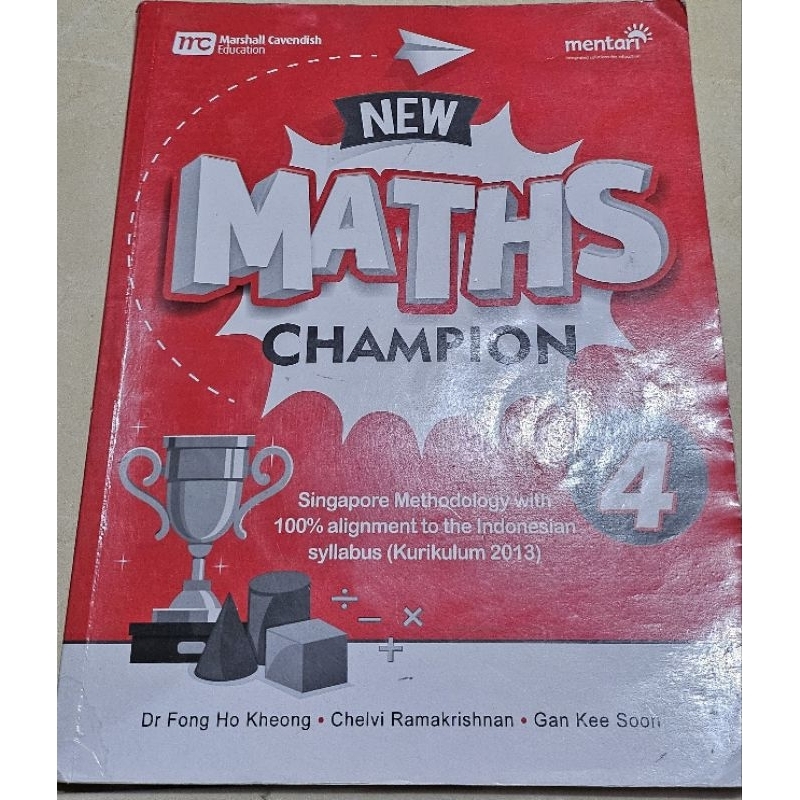 

New Maths Champion Workbook 4. Bekas