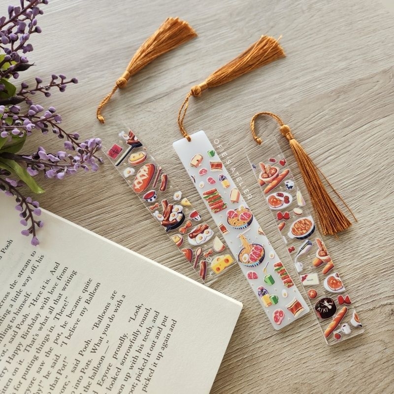 

Ghibli Food Bookmark Pembatas Buku Ofies Atelier