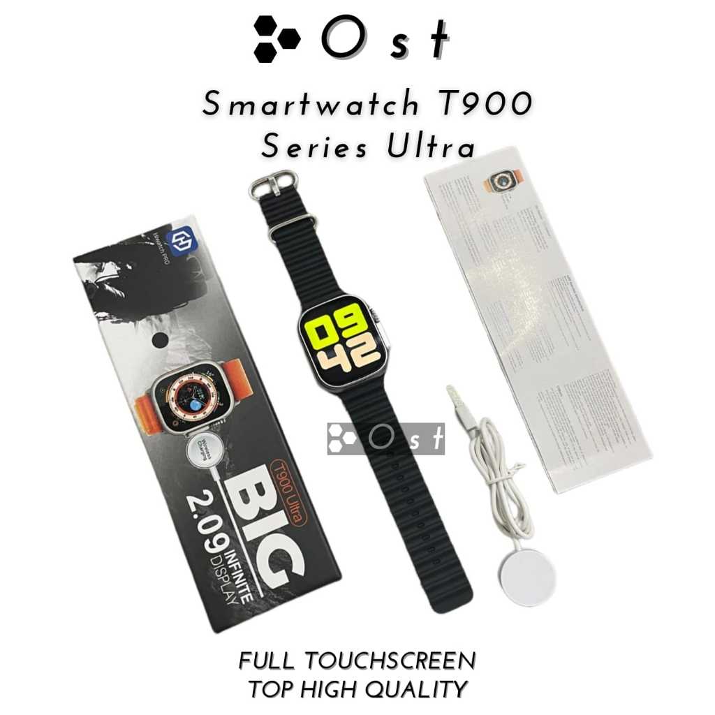 ORIGINAL SMARTWATCH T900 ULTRA 2.09 DISPLAY Smart watch t900 Ultra Terbaru Smartwatch Ultra