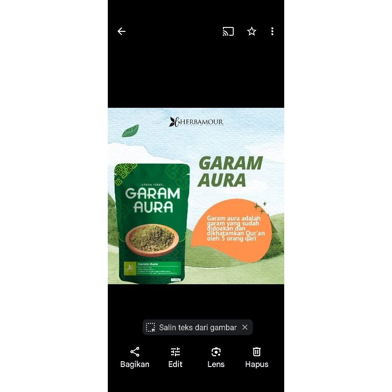 

herbamour / garam / kesehatan