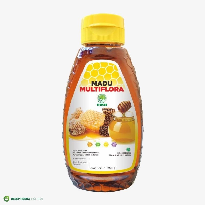 

Madu Multiflora 250ml HNI HPAI Honey Murni