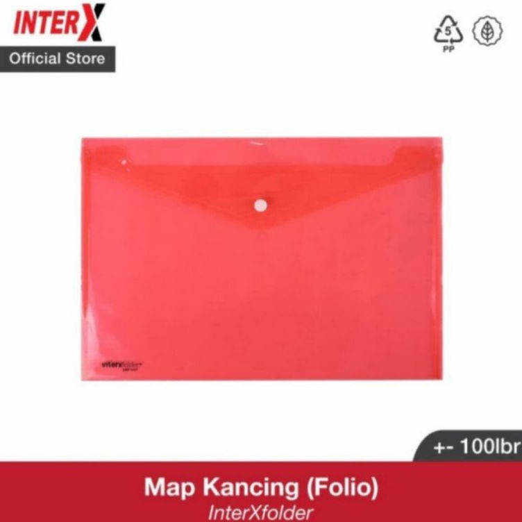 

Inter X map kancing folio isi 12pcs