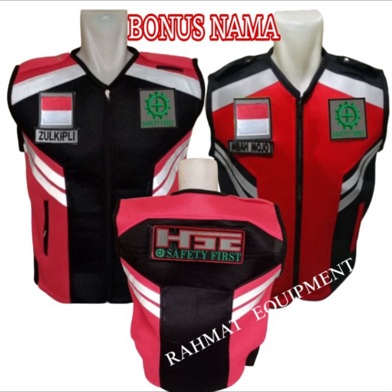 Rompi HSE Rompi Safety Rompi Autdoor Jalamesh Tebal