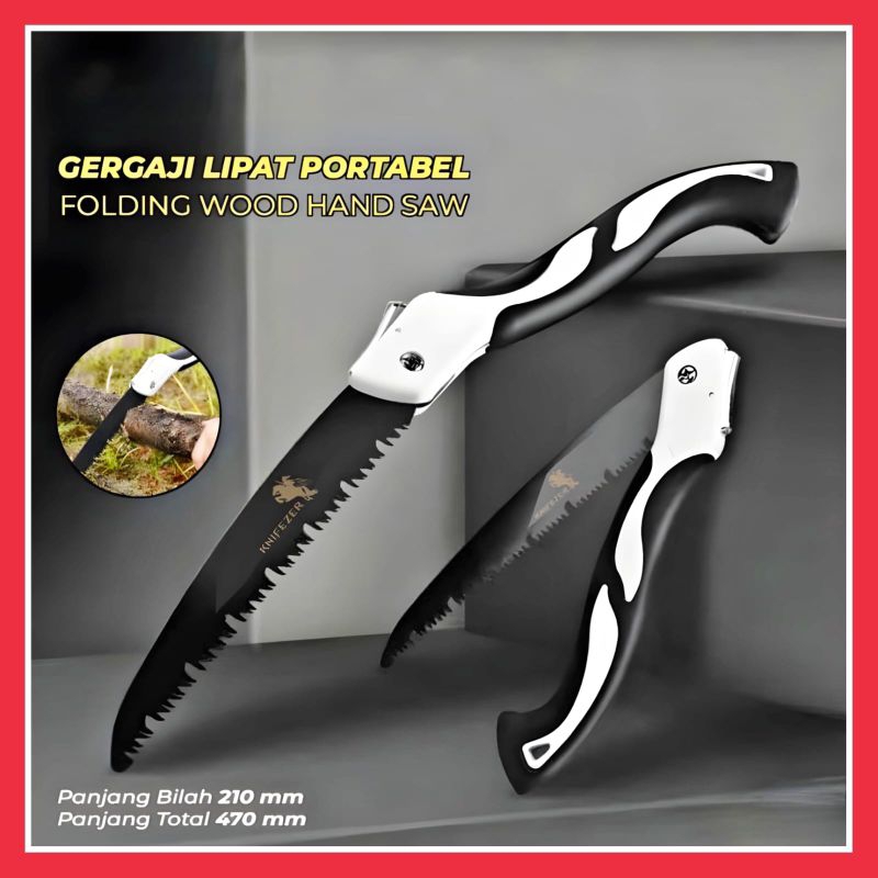 GERGAJI KAYU LIPAT - SUPER TAJAM BAHAN BAJA