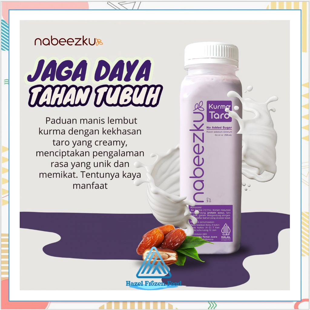 

Nabeezku Jus Kurma Taro Karawang