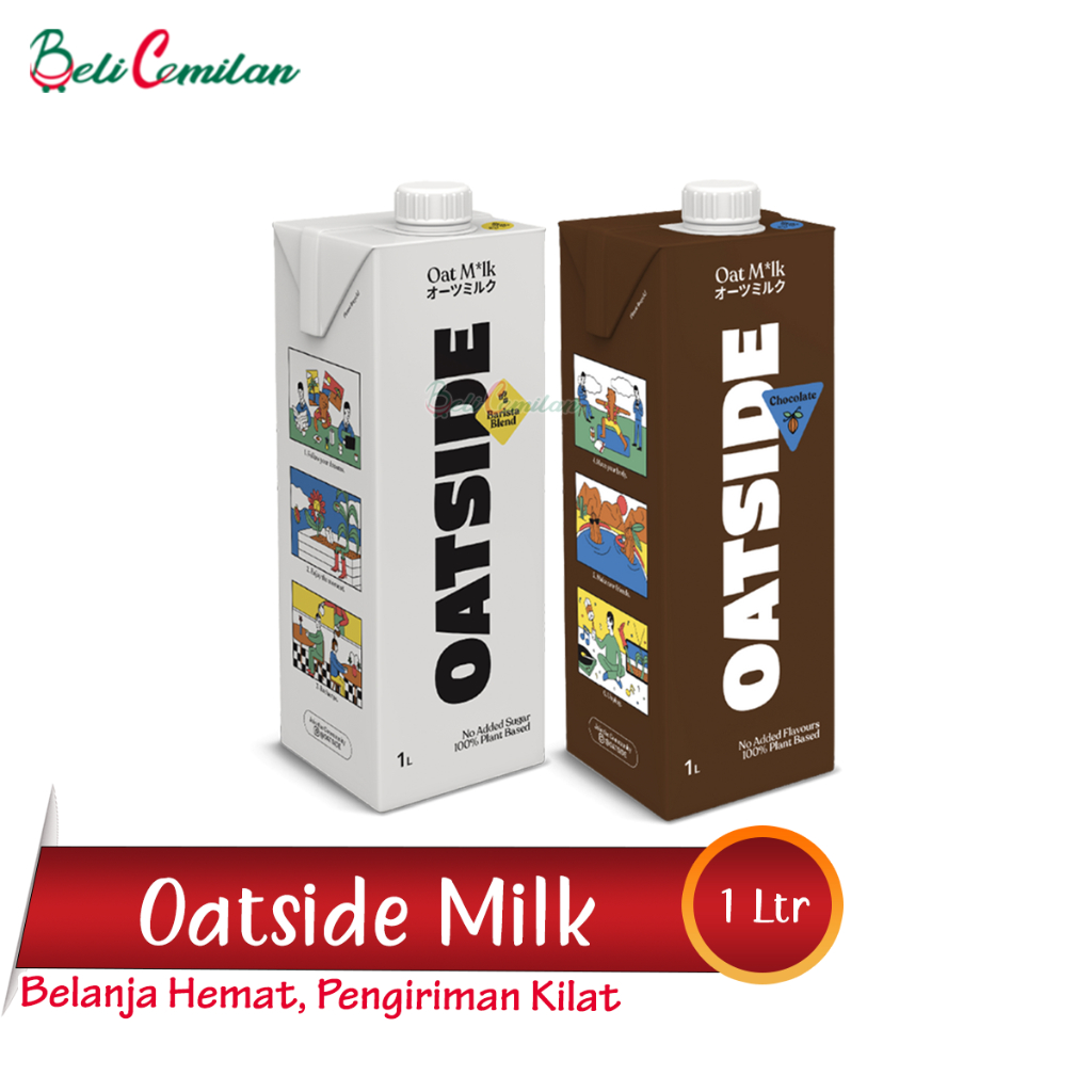 

Oatside Milk 1liter - Susu Oat Milk
