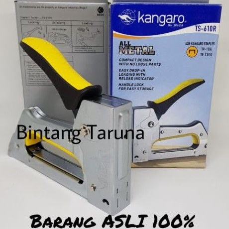 

Best Terlaris Kangaro Stapler TS61R Staples Tembak KANGARO TS61R Steples Kangaro TS61R ASLI