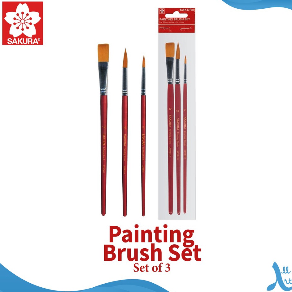 

Readystock Sakura Set 3 Painting Brush