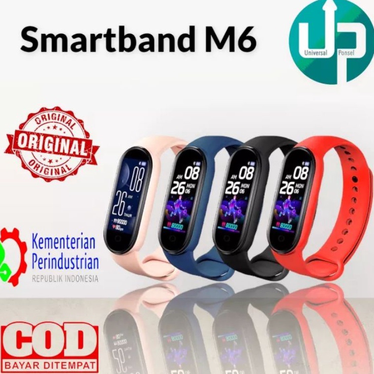 Paling Sesuai Smartband M6 Jam Tangan M6 Smartwatch M6 221