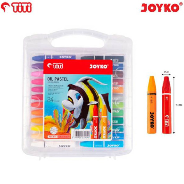 

Crayon Titi Joyko 24 Warna Oil Pastel