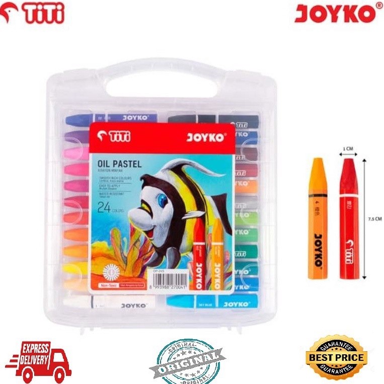 

Kreatif CRAYON TITI JOYKO 24 WARNA