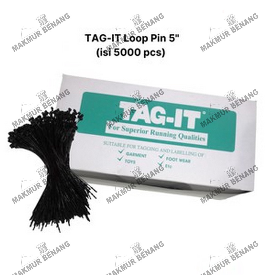 

Bayar Di Tempat Loop Pin merk tag it 5pcs 5 inch Warna Hitamputih PERBOX