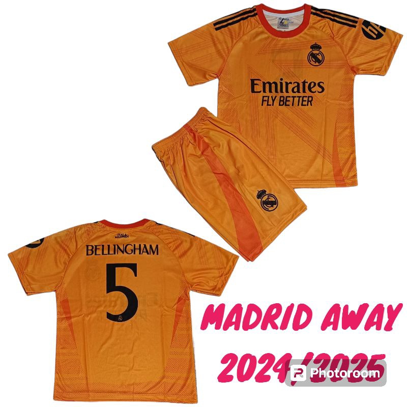 Jersey Madrid BELLINGHAM umur 6-12 thn