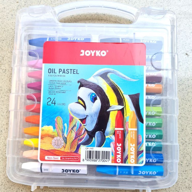 

Crayon 24 Warna Oil Pastels JOYKO Krayon