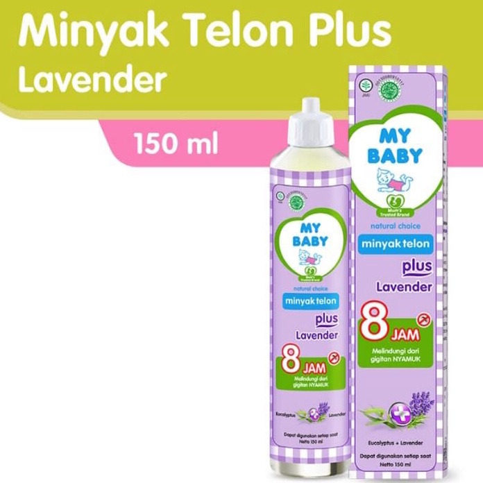 

MY BABY MINYAK TELON PLUS LAVENDER 8 JAM 15ML