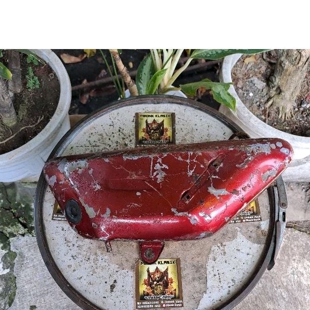 box wadah oli samping yamaha as3 twin ORIGINAL tempat oli samping yamaha as3 twin botol tabung oli s