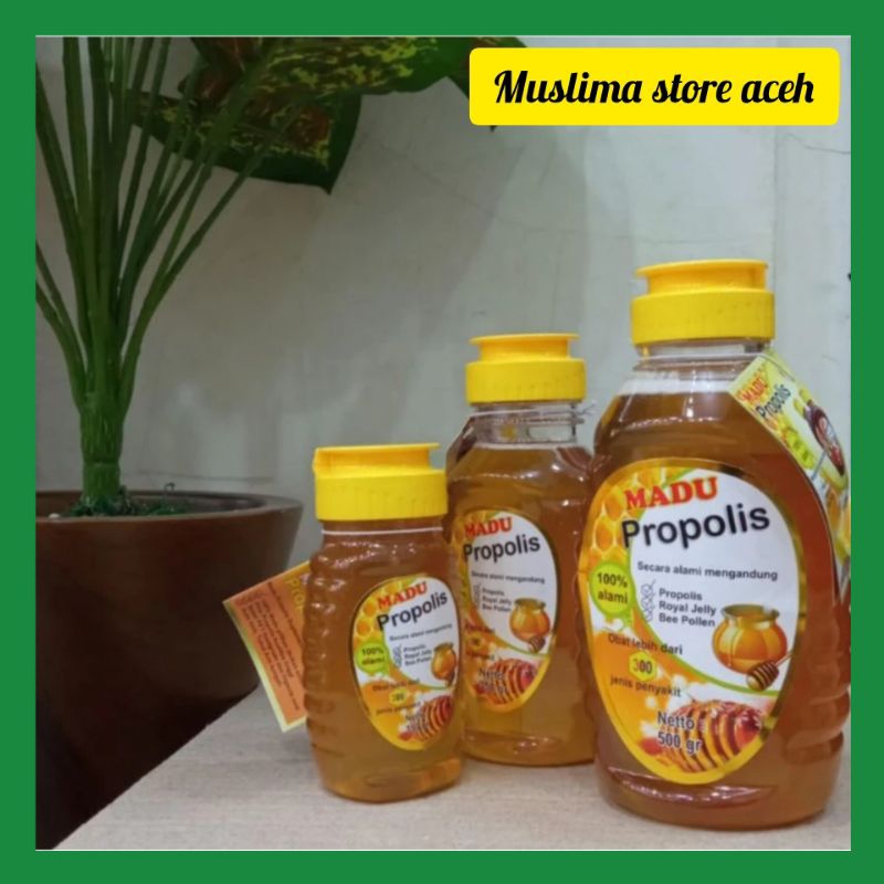 

Madu Propolis, Riyal Jelly & Bee Polen - Madu Alami