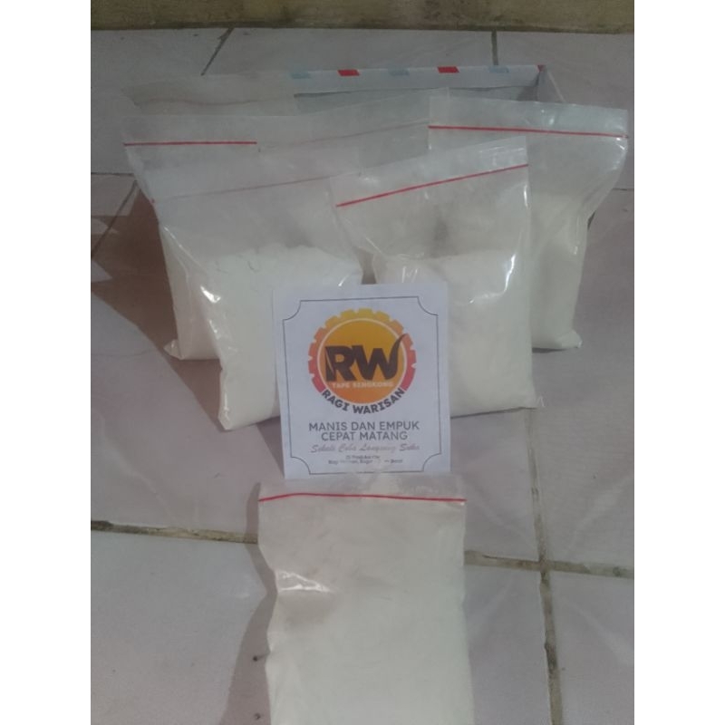 

Ragi Tape Singkong Dan Ketan Bubuk Anti Gagal 500 Gram