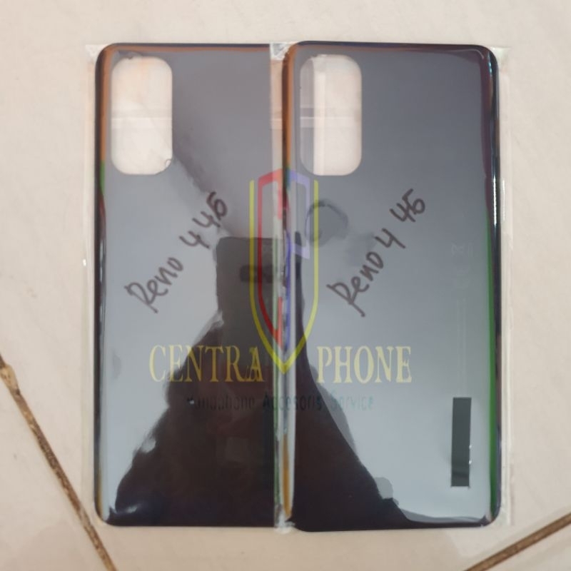 BACKDOOR/BACKCOVER OPPO RENO 4 4G BLACK