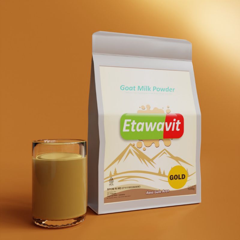 

Etawavit Susu Kambing Bubuk 60% Gula Aren 200 gram