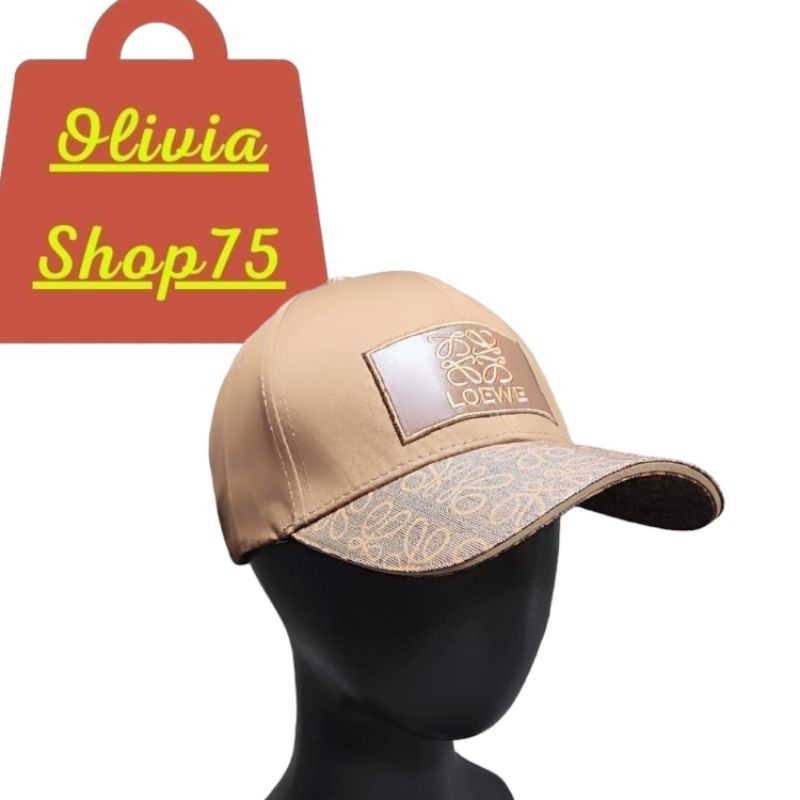 [Loewe] Topi Baseball Cap Pria Wanita Unisex Oliviashop75