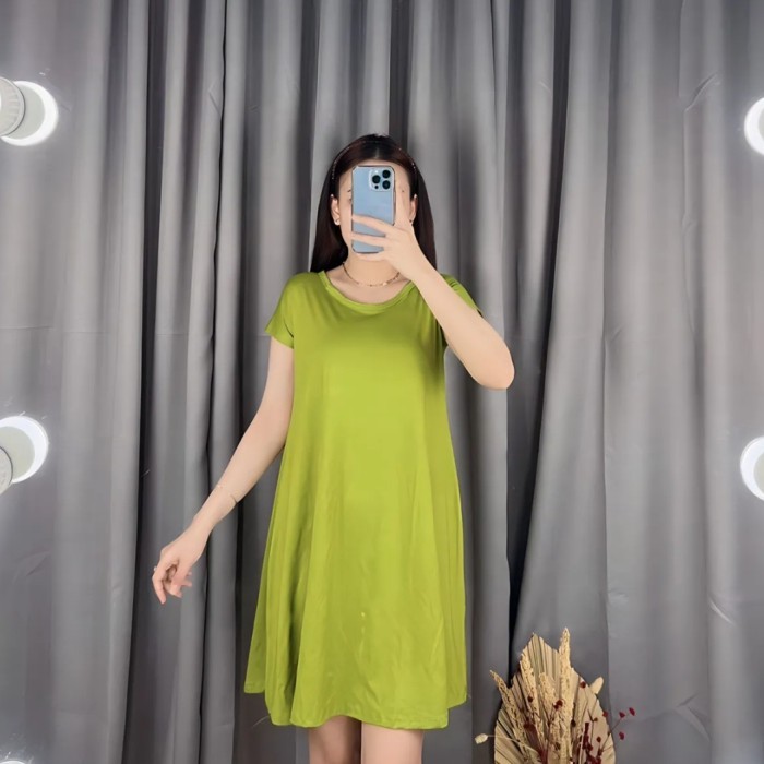 Dress Mola Premium | Dress Mola 975 | Swing Dress | Dress wanita babydoll | Dress Wanita