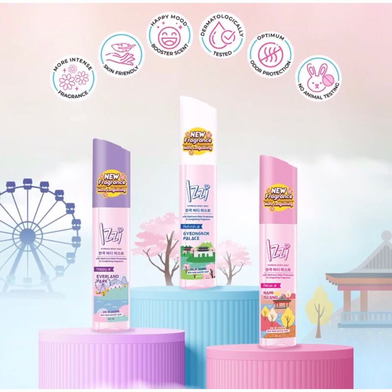 Izzi Korean Body Mist - 100 ml | Parfum Izzi | Parfum Korea