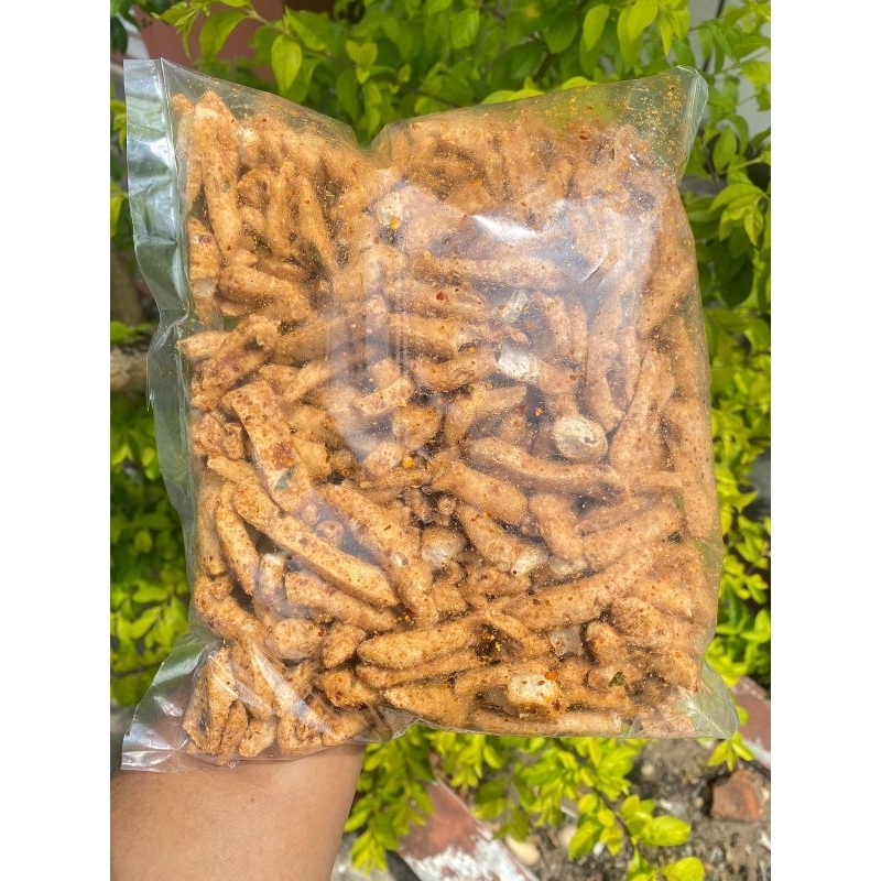 

Aneka Cemilan Basreng ( Repack ) Rasa Pedas Daun Jeruk Kemasan 500GR Dan 1KG