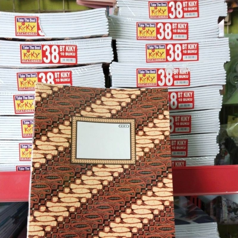 

buku tulis Kiky isi 38