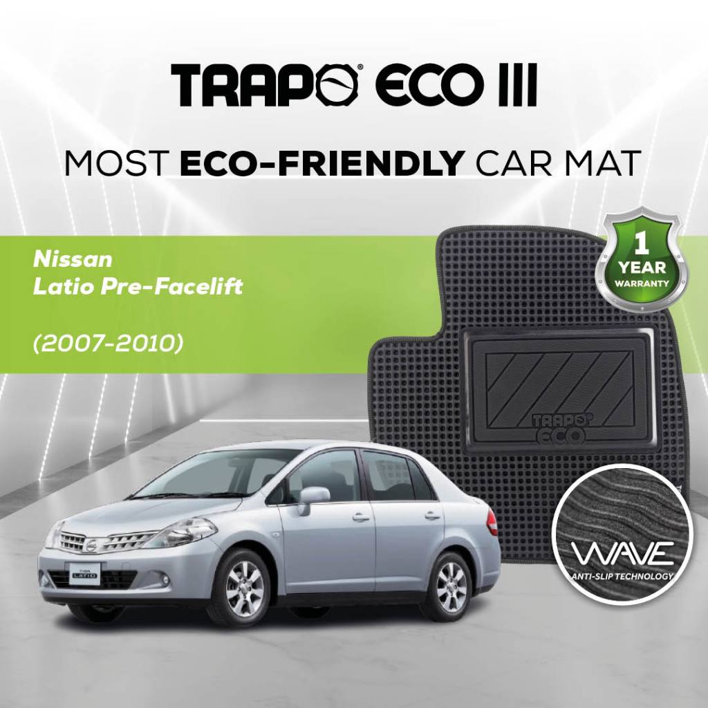 Karpet Mobil Trapo Eco III Nissan Latio Pre-Facelift (2007-2010)