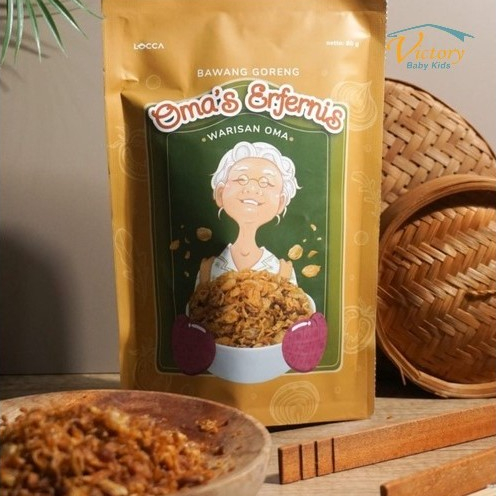 

Locca Bawang Goreng Oma's Erfenis Rendah Kalori