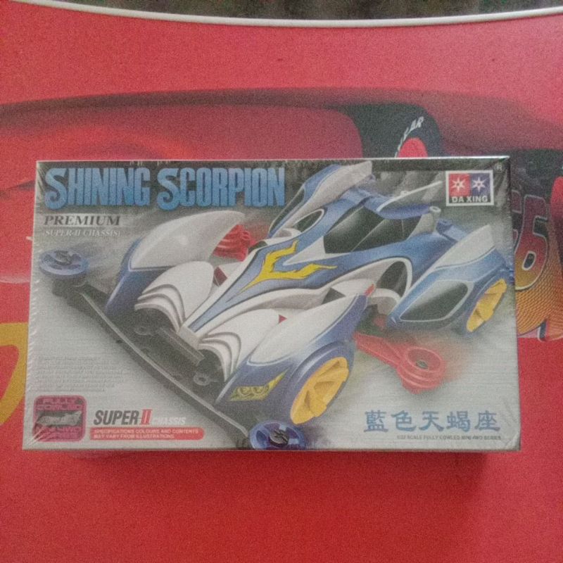 mini4wd Daxing model Shining Scorpion