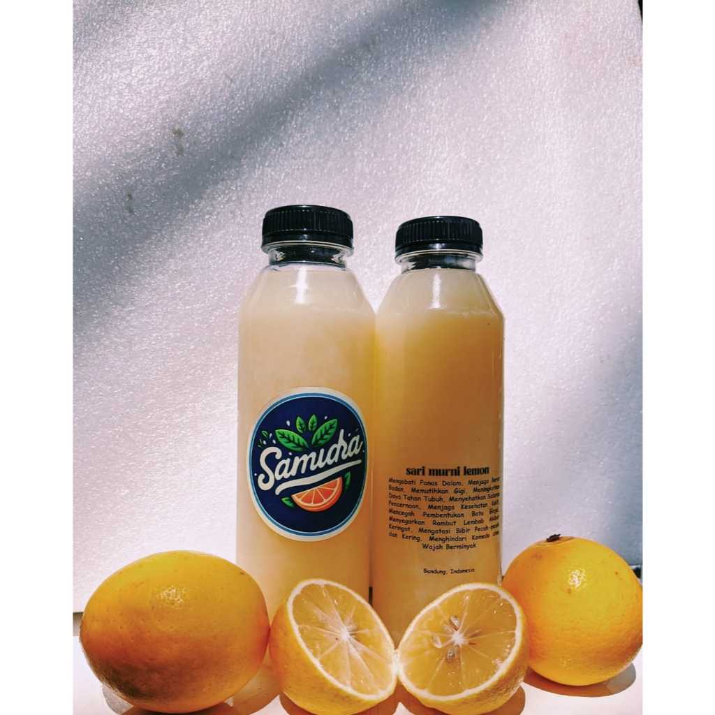 

Samudra Lemon - Sari Murni Lemon 250ml, Perasan Buah Lemon Asli 100%